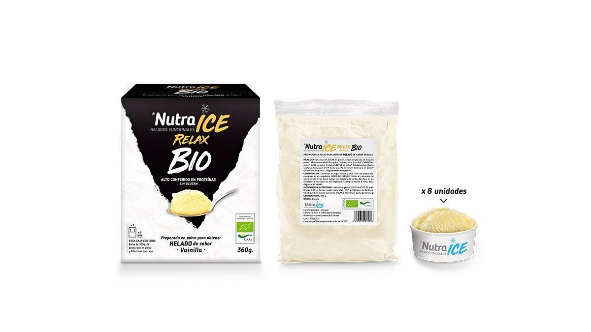 kit preparar helados nutra ice en casa